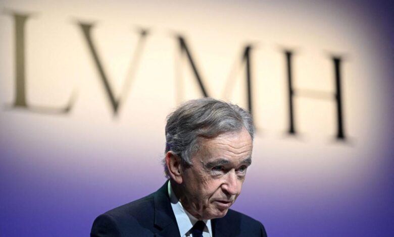 Bernard Arnault plummets down the list of world’s richest men after a $54 billion collapse