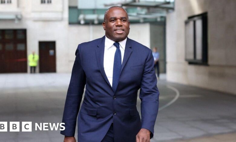 David Lammy: Climate change a more fundamental threat than terror