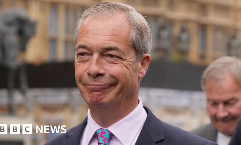 I'm giving up ownership of Reform UK, says Nigel Farage