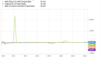 JPM Payout Ratio Chart