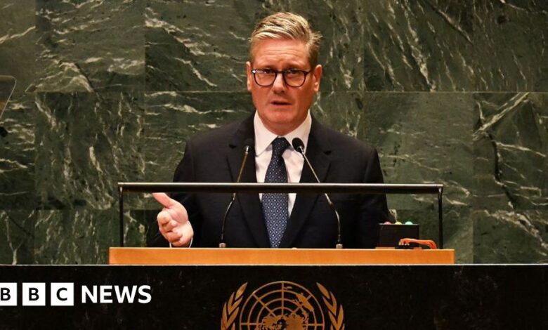 Keir Starmer steps up call for a ceasefire in Lebanon at UN