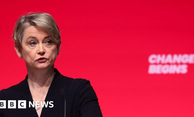 Labour on a mission to halve knife crime, Cooper says