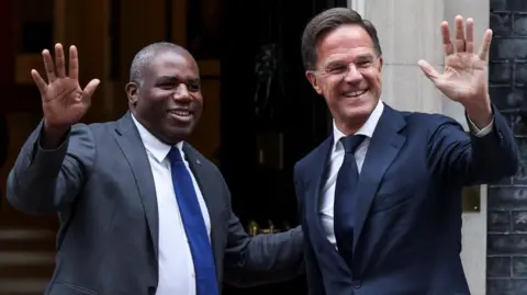 Reuters David Lammy and Mark Rutte