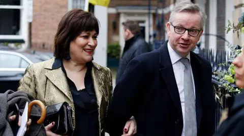 Getty Images Sarah Vine, a journalist, and Gove