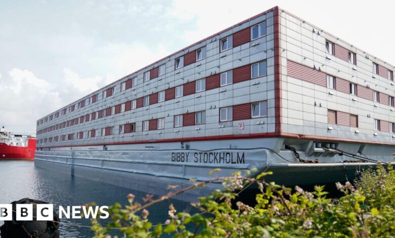 Bibby Stockholm: Asylum seekers moved off Dorset barge