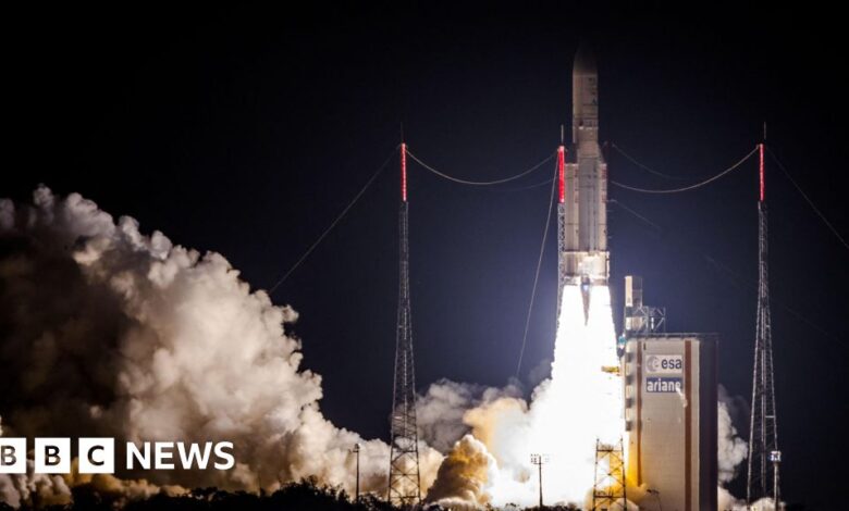 Boeing-made communications satellite breaks up in space