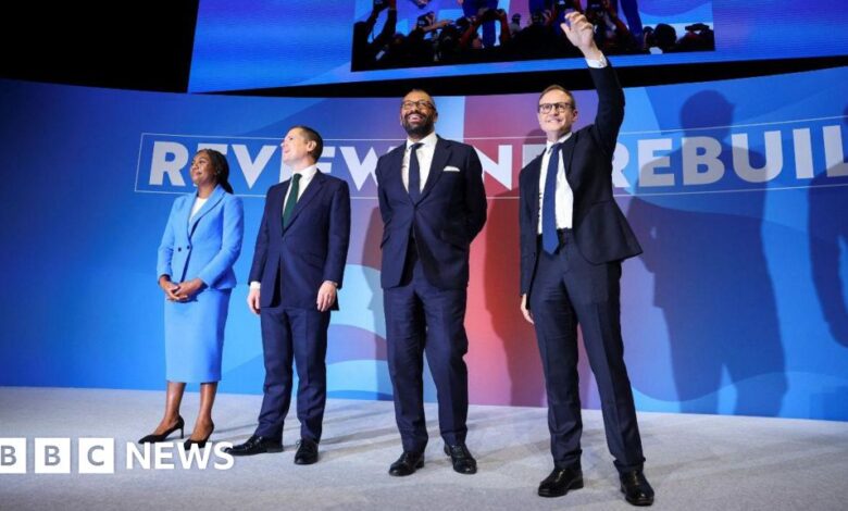 Conservative leadership hopefuls vow change to win again