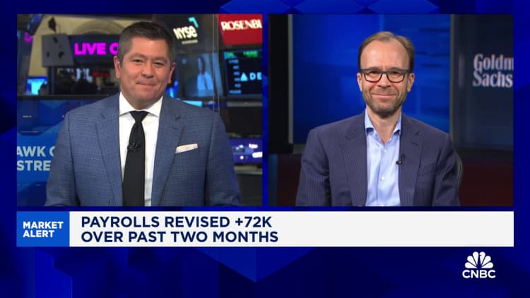 Economy's still very solid if you look at a broad range of indicators, says Goldman's Jan Hatzius