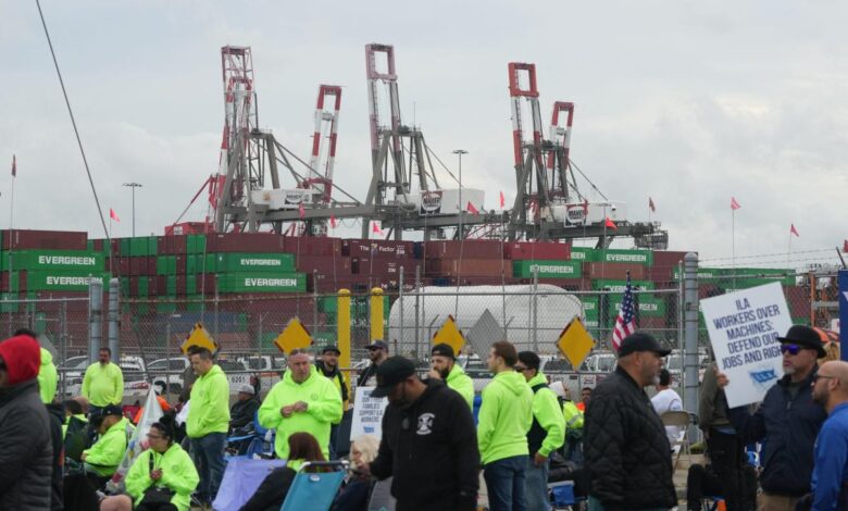 How much do dockworkers make? What to know about wages amid ILA port strike