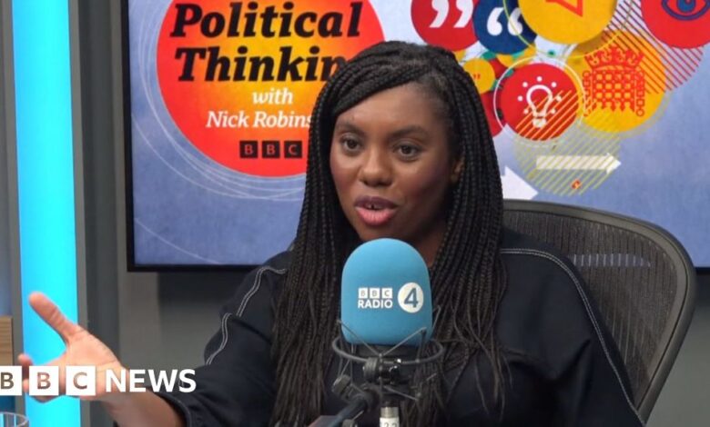 Kemi Badenoch hits back at Robert Jenrick's 'disrespectful' jibe