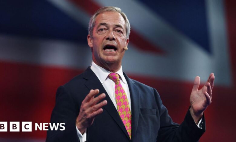 Nigel Farage calls on Tory councillors to switch to Reform UK