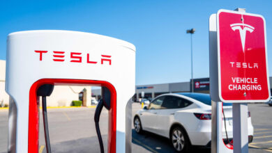 Stocks making the biggest moves midday: Tesla, Wells Fargo, JPMorgan Chase, Fastenal and more