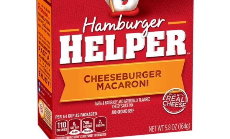 Hamburger Helper is alive and well in 2024 — too well, according to one famous investor.