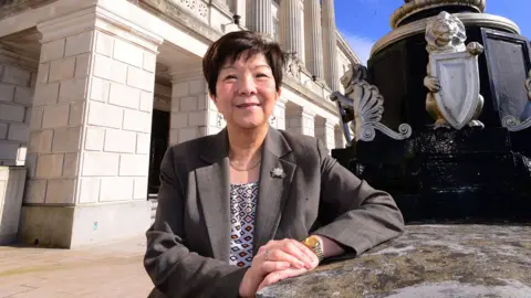 Pacemaker Anna Lo pictured on her last day at Stormont