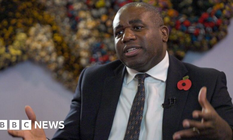 David Lammy: Slavery reparations not about transfer of cash