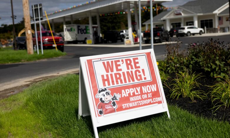 Friday's jobs report is expected to show the slowest pace of hiring in years