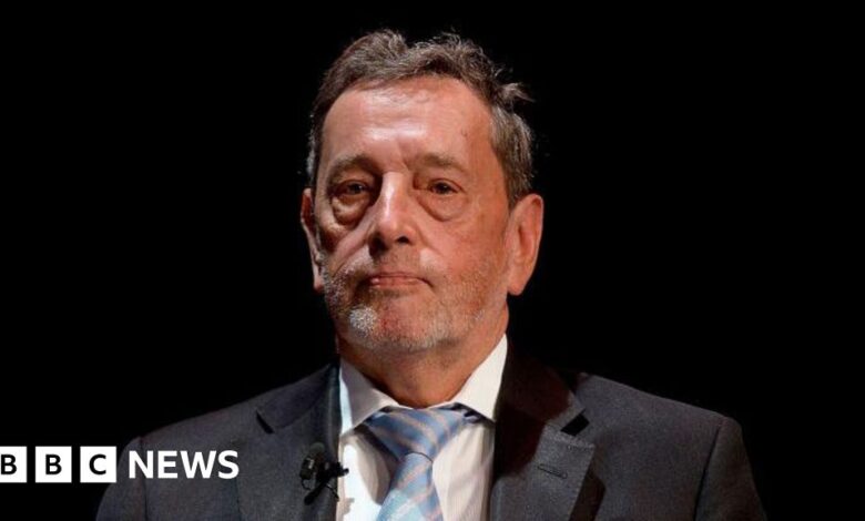 Lord Blunkett injured after falling through gap on Tube