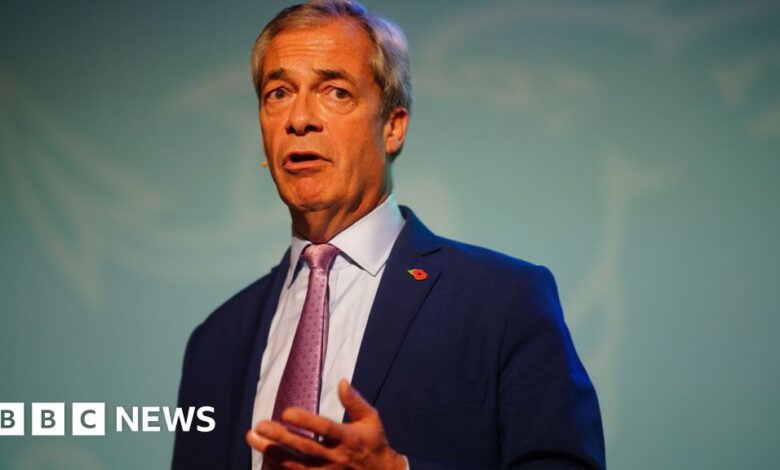 Nigel Farage says Reform Labour's main challenger at Senedd poll