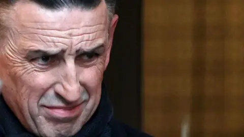 Getty Images A close up of William Paul Patterson outside the Post Office Horizon IT Inquiry