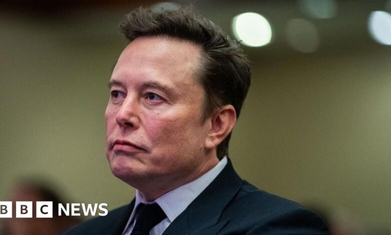 Elon Musk's record $56bn Tesla pay deal rejected for second time