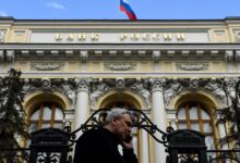 Russian central bank surprises markets by holding key rate at 21%