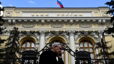 Russian central bank surprises markets by holding key rate at 21%