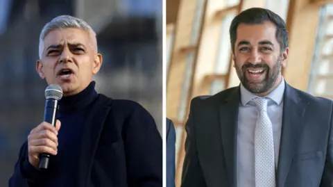 Reuters/PA Media Sadiq Khan and Humza Yousaf