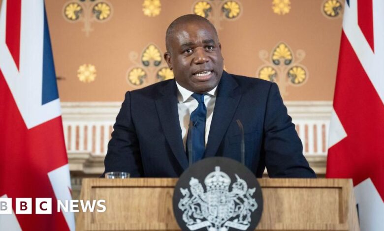 David Lammy challenges Donald Trump's rhetoric ahead of inauguration