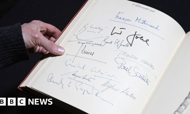 Downing Street visitors' books made public for first time