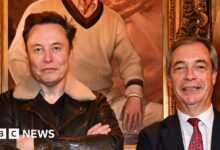 Elon Musk calls for Nigel Farage to be replaced as Reform UK leader