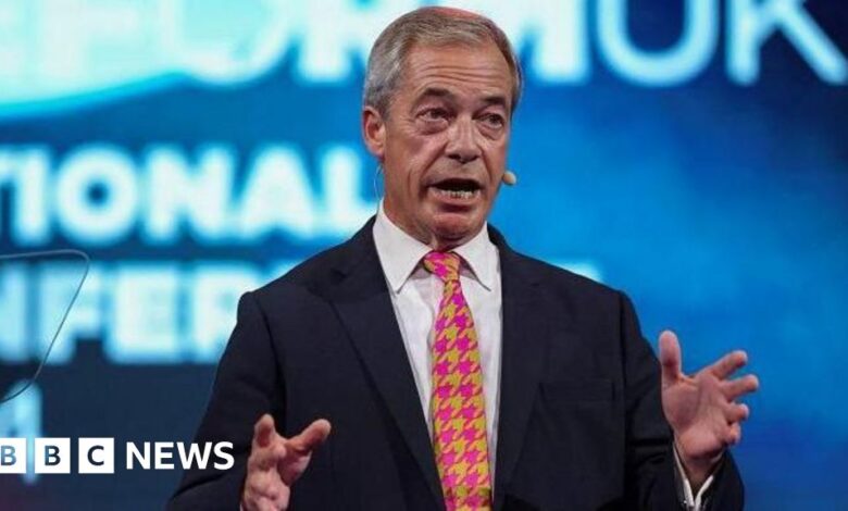 Reform UK councillors resign in protest over Nigel Farage