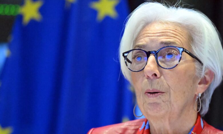 Watch: ECB President Christine Lagarde speaks after rate decision