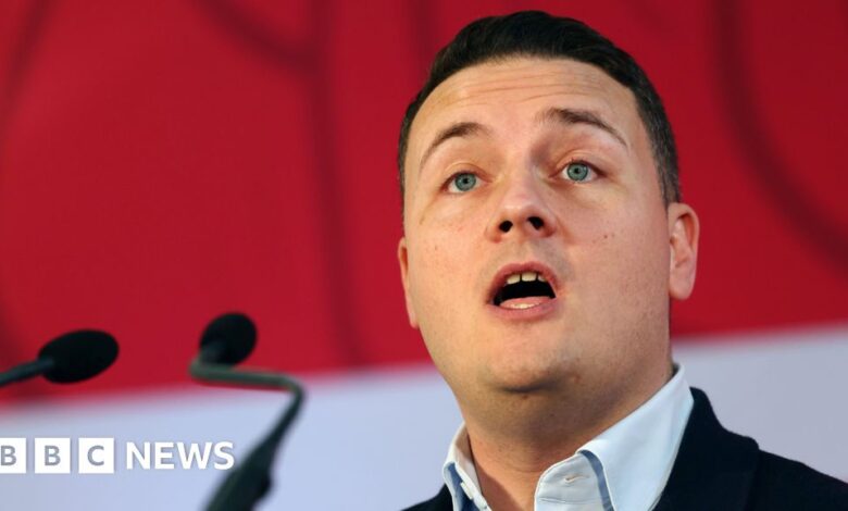 Wes Streeting accuses Nigel Farage of 'miserablist' vision for UK