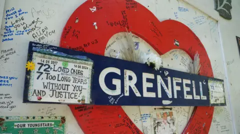 PA Media Memorial wall outside the tower