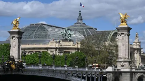 Getty Images The Grand Palais building in the centre of Paris