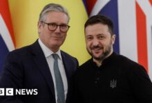 I'll back Ukraine in talks with Trump, Starmer tells Zelensky