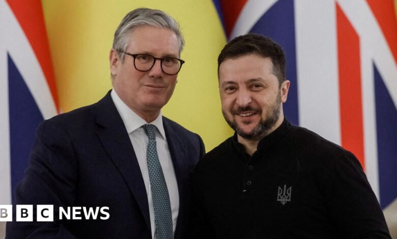 I'll back Ukraine in talks with Trump, Starmer tells Zelensky