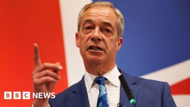 Nigel Farage gives up ownership of Reform UK