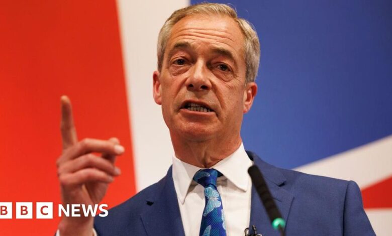 Nigel Farage gives up ownership of Reform UK