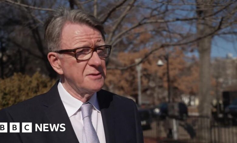 UK must respect Trump's mandate, new ambassador to US Mandelson tells BBC