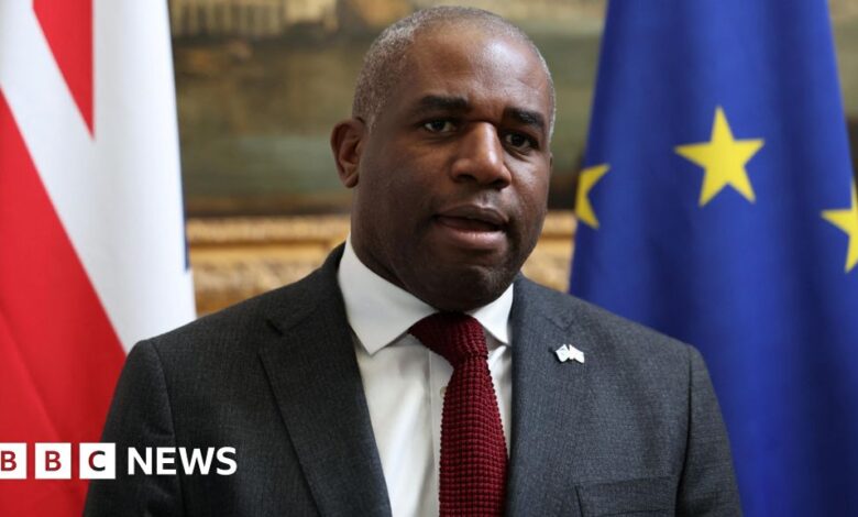 Lammy says Israel international law remarks 'could have been clearer'