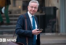 Michael Gove denies trying to circumvent Dyson ventilator checks