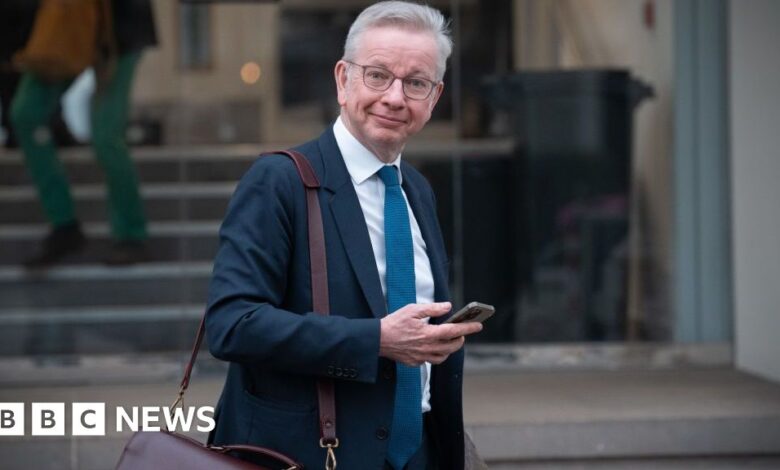 Michael Gove denies trying to circumvent Dyson ventilator checks