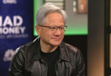 Nvidia CEO Jensen Huang says tariff impact won't be meaningful in the near term