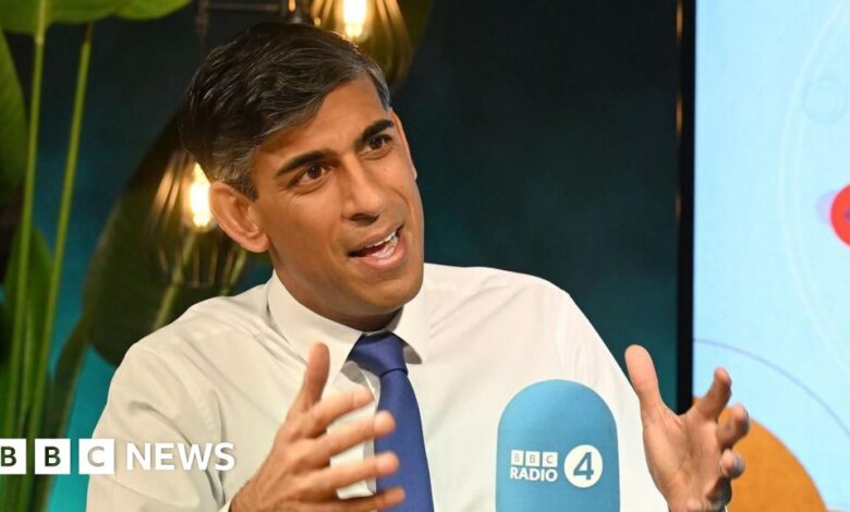 Stop the Boats slogan was too stark, Rishi Sunak tells BBC