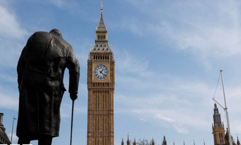 Climbing on Winston Churchill statue to become a crime