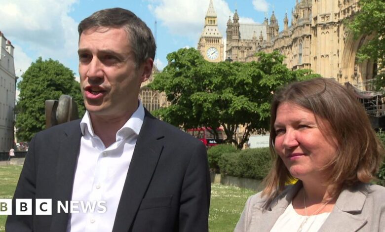 Green Party leadership contest: Adrian Ramsay and Ellie Chowns launch joint bidd
