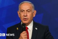 Israel-Gaza war: Netanyahu accuses Starmer of siding with Hamas