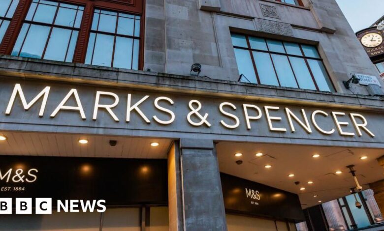 M&S website open again for browsing after going down