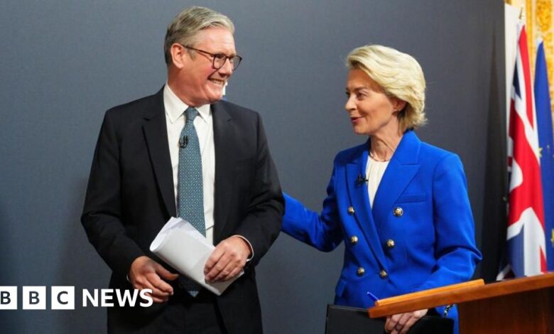 UK-EU summit: Brussels hails deal as 'new chapter' - but much is yet to be written